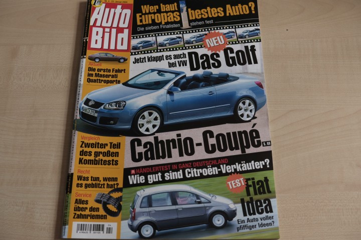 Deckblatt Auto Bild (04/2004)